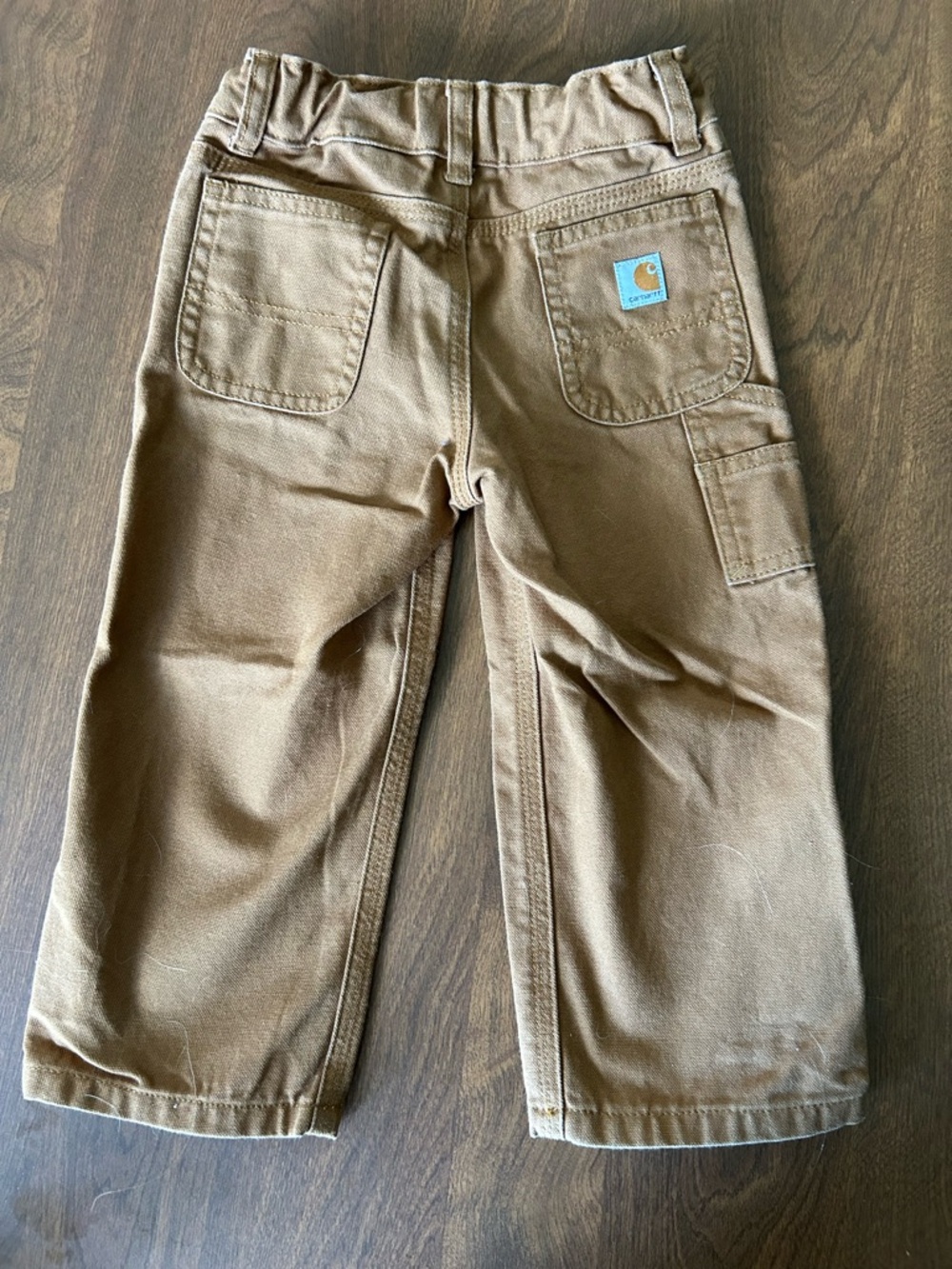 Carhartt Kids Tan Carpenter Pants